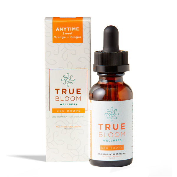 Sweet Orange + Ginger CBD Oil Drops