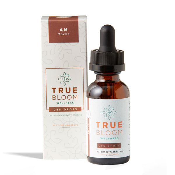 CBD oil Hemp extract A.M. Mocha True Bloom Wellness