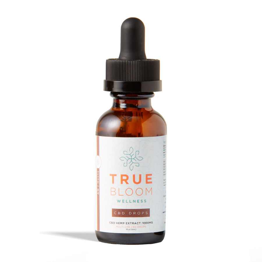 CBD oil Hemp extract Mocha True Bloom Wellness